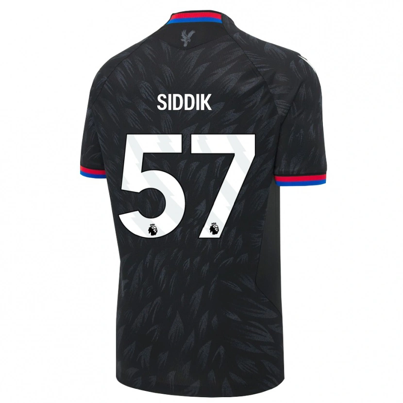 Danxen Mujer Camiseta Cardo Siddik #57 Negro Azul Rojo 2ª Equipación 2026/27 La Camisa