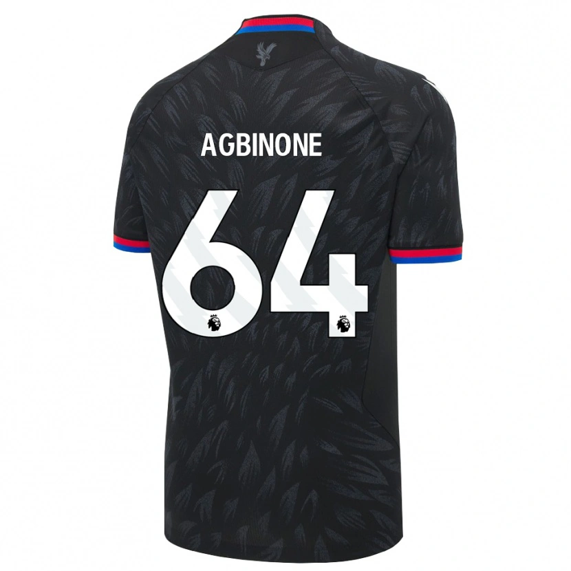 Danxen Mujer Camiseta Asher Agbinone #64 Negro Azul Rojo 2ª Equipación 2026/27 La Camisa