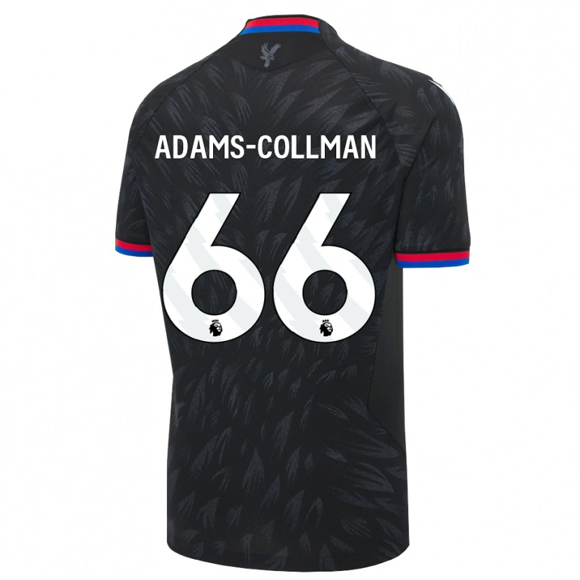 Danxen Mujer Camiseta Kai-Reece Adams-Collman #66 Negro Azul Rojo 2ª Equipación 2026/27 La Camisa