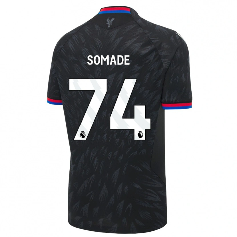 Danxen Mujer Camiseta Sean Somade #74 Negro Azul Rojo 2ª Equipación 2026/27 La Camisa