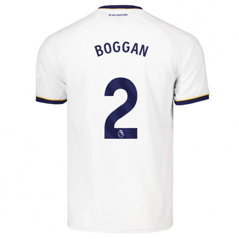 Danxen Mujer Camiseta Francis Boggan #2 Azulmedianoche Blanco Amarillo 2ª Equipación 2026/27 La Camisa