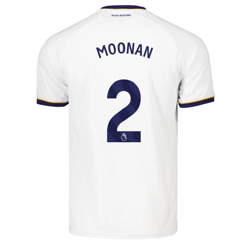 Danxen Mujer Camiseta Bradley Moonan #2 Azulmedianoche Blanco Amarillo 2ª Equipación 2026/27 La Camisa