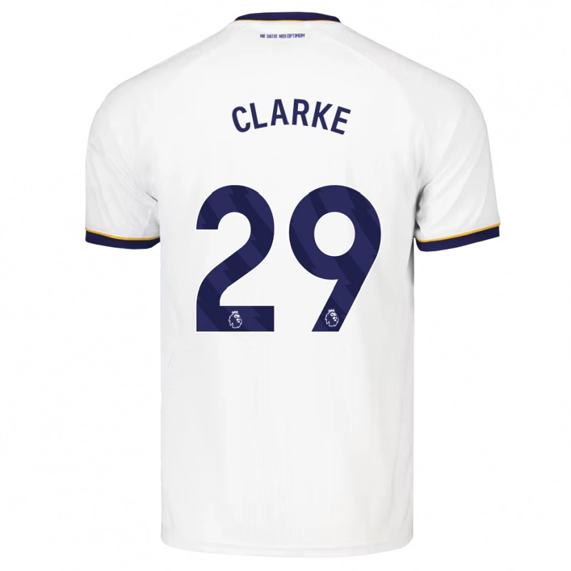 Danxen Mujer Camiseta Abbey Clarke #29 Azulmedianoche Blanco Amarillo 2ª Equipación 2026/27 La Camisa