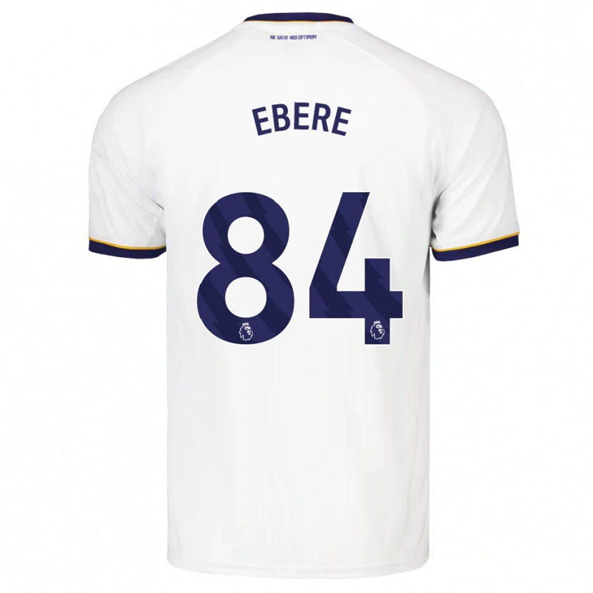 Danxen Mujer Camiseta Coby Ebere #84 Azulmedianoche Blanco Amarillo 2ª Equipación 2026/27 La Camisa