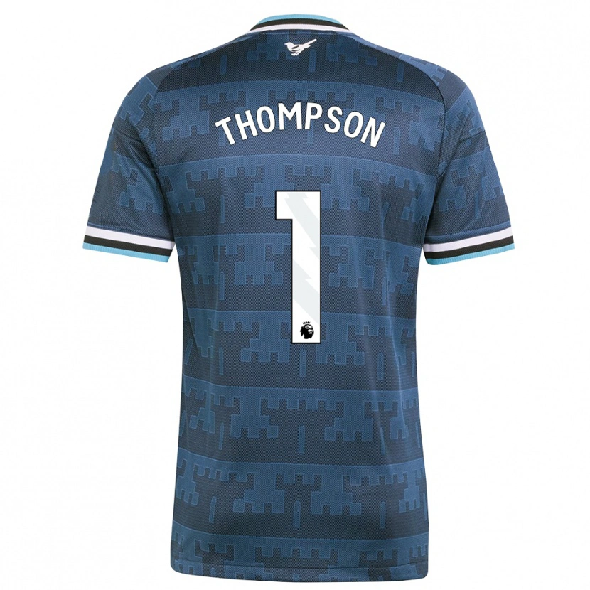 Danxen Mujer Camiseta Max Thompson #1 Amarillo Negro Azul 2ª Equipación 2026/27 La Camisa