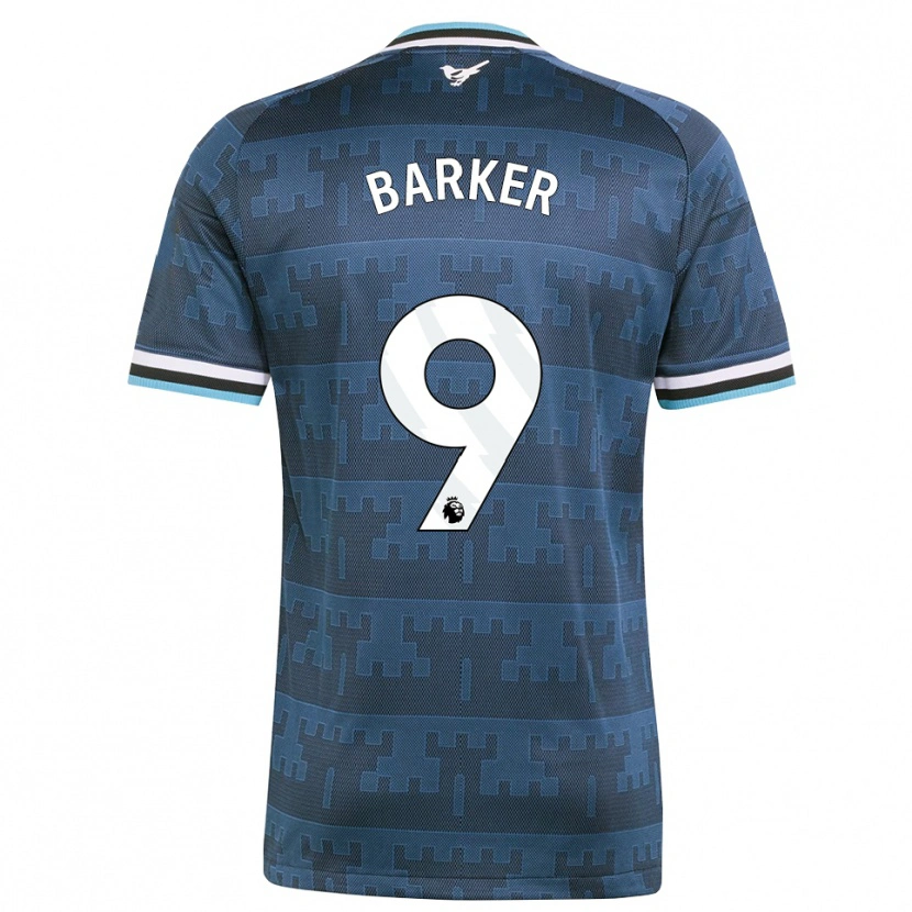 Danxen Mujer Camiseta Katie Barker #9 Amarillo Negro Azul 2ª Equipación 2026/27 La Camisa