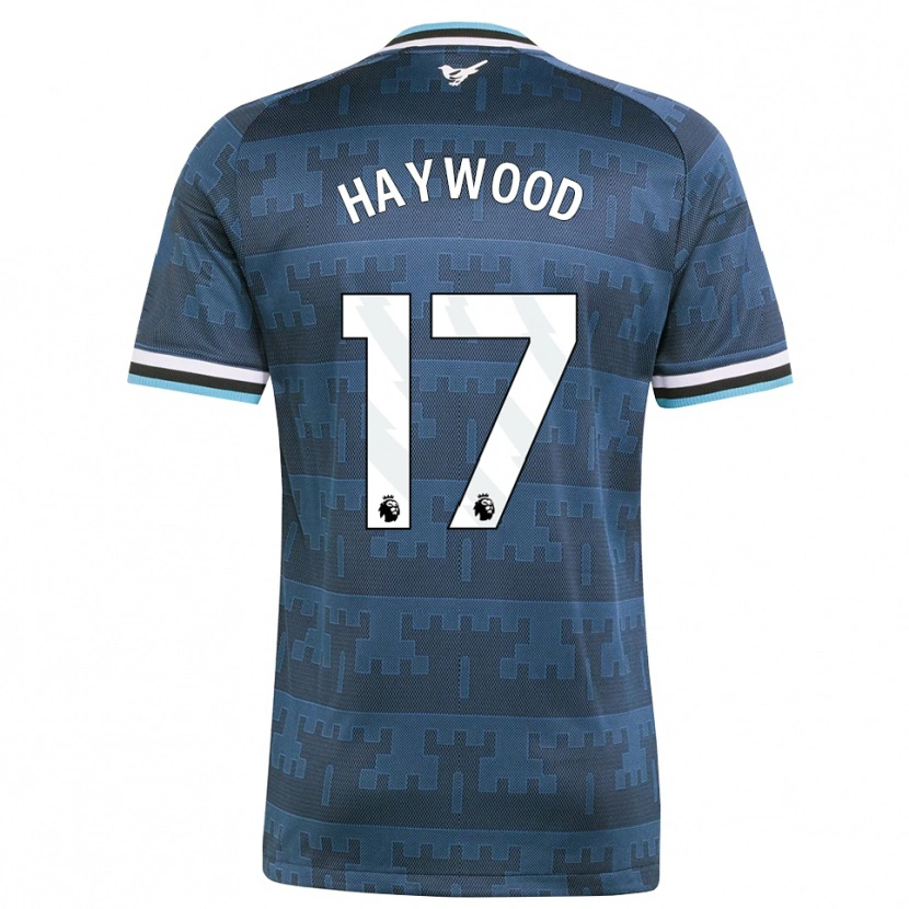 Danxen Mujer Camiseta Sophie Haywood #17 Amarillo Negro Azul 2ª Equipación 2026/27 La Camisa