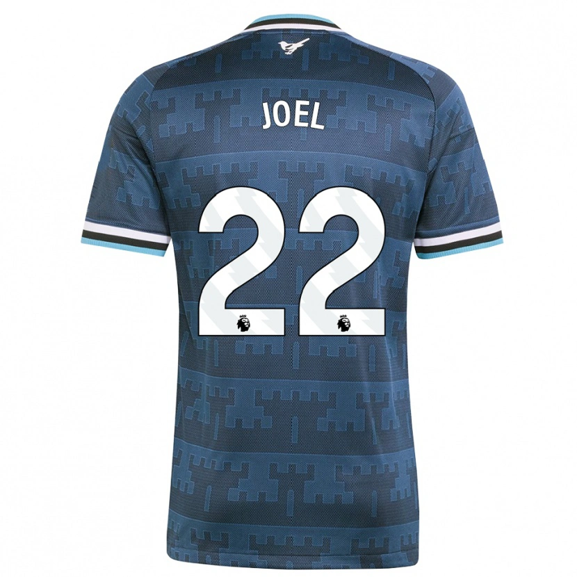 Danxen Mujer Camiseta Lois Joel #22 Amarillo Negro Azul 2ª Equipación 2026/27 La Camisa