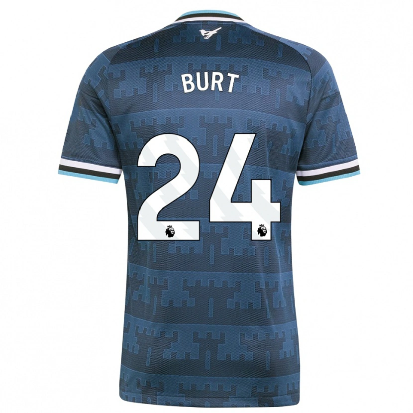 Danxen Mujer Camiseta Daisy Burt #24 Amarillo Negro Azul 2ª Equipación 2026/27 La Camisa
