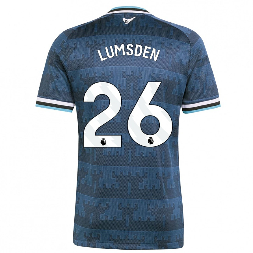 Danxen Mujer Camiseta Beth Lumsden #26 Amarillo Negro Azul 2ª Equipación 2026/27 La Camisa