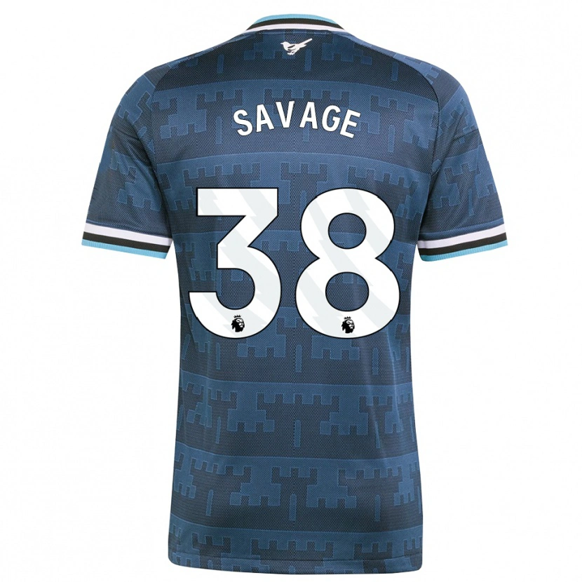 Danxen Mujer Camiseta Remi Savage #38 Amarillo Negro Azul 2ª Equipación 2026/27 La Camisa