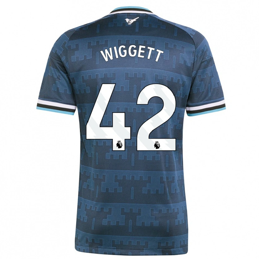 Danxen Mujer Camiseta Charlie Wiggett #42 Amarillo Negro Azul 2ª Equipación 2026/27 La Camisa