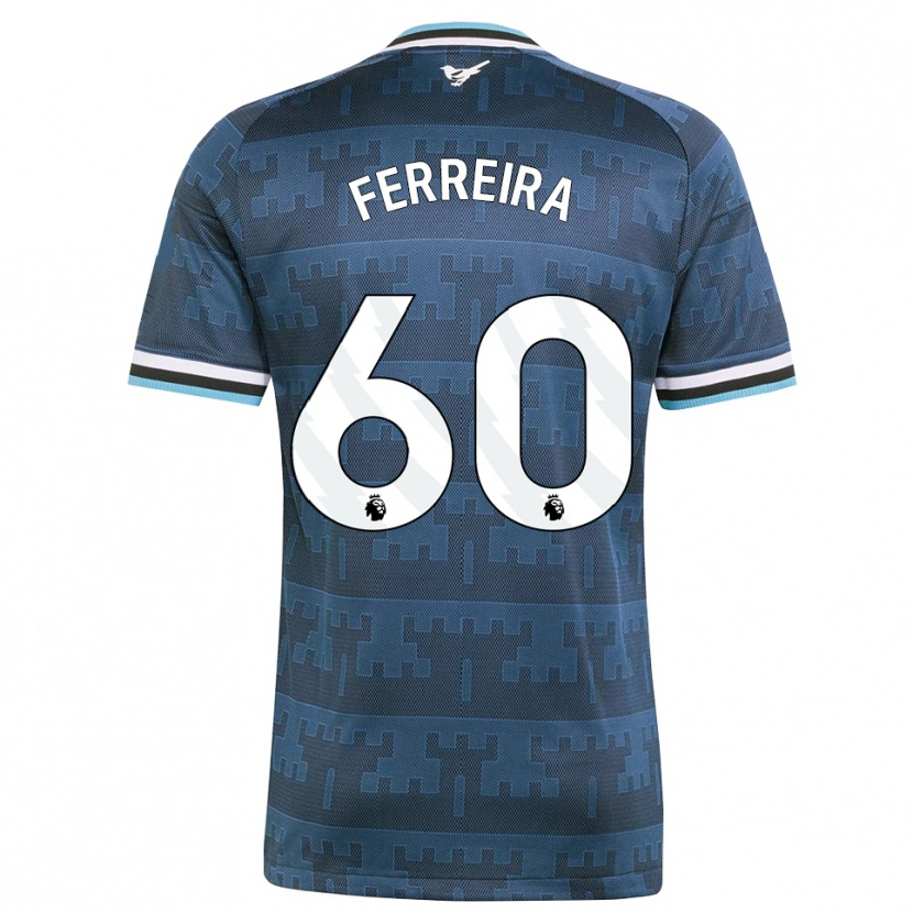 Danxen Mujer Camiseta Matheos Ferreira #60 Amarillo Negro Azul 2ª Equipación 2026/27 La Camisa