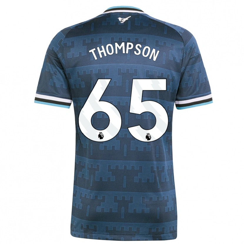 Danxen Mujer Camiseta Ciaran Thompson #65 Amarillo Negro Azul 2ª Equipación 2026/27 La Camisa