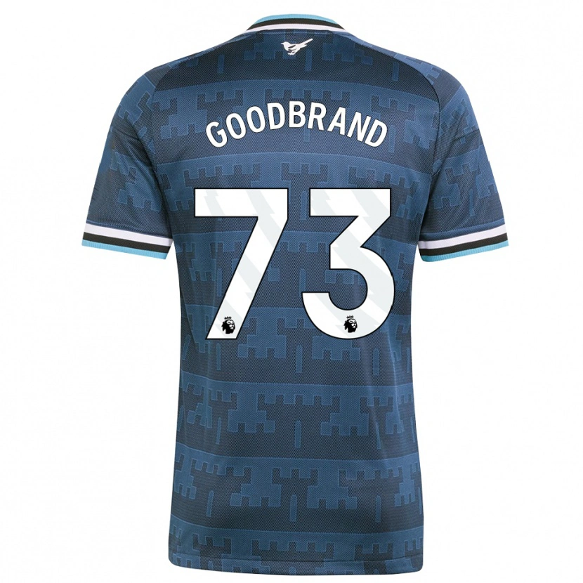 Danxen Mujer Camiseta Oliver Goodbrand #73 Amarillo Negro Azul 2ª Equipación 2026/27 La Camisa