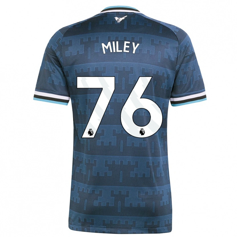 Danxen Mujer Camiseta Mason Miley #76 Amarillo Negro Azul 2ª Equipación 2026/27 La Camisa