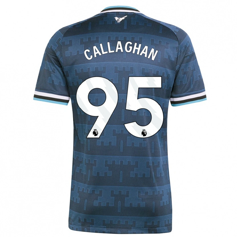 Danxen Mujer Camiseta Jack Callaghan #95 Amarillo Negro Azul 2ª Equipación 2026/27 La Camisa