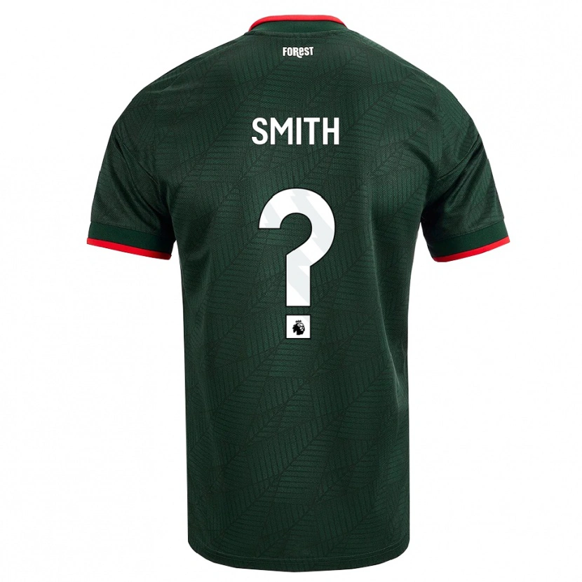 Danxen Mujer Camiseta Kirsty Smith #0 Verdeoscuro Rojo 2ª Equipación 2026/27 La Camisa