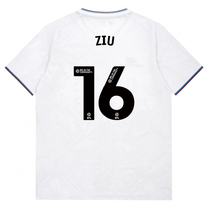 Danxen Mujer Camiseta Jessica Ziu #16 Borgoña Blanco 2ª Equipación 2026/27 La Camisa