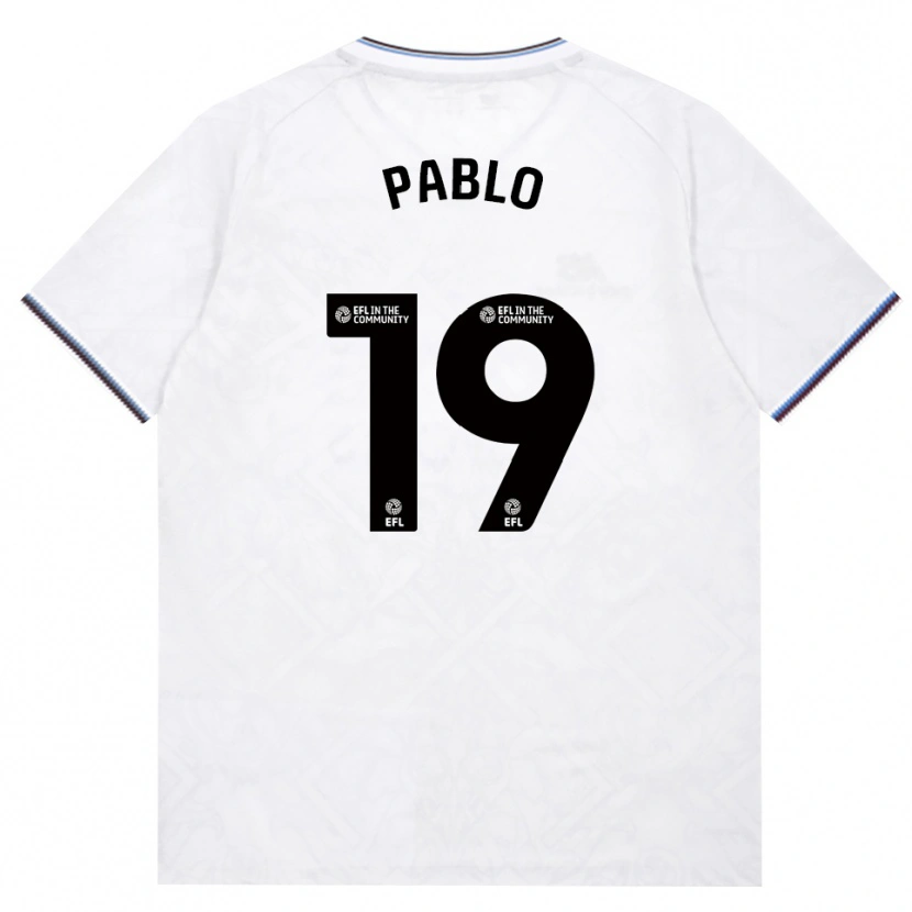 Danxen Mujer Camiseta Pablo Felipe Pereira De Jesus #19 Borgoña Blanco 2ª Equipación 2026/27 La Camisa