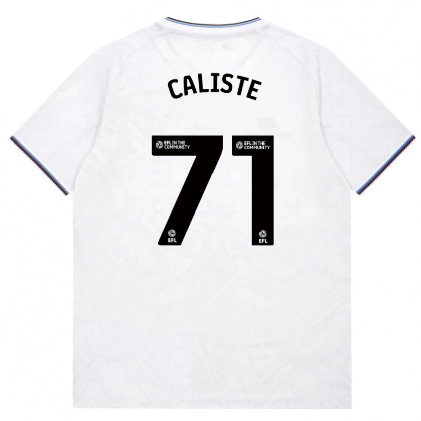 Danxen Mujer Camiseta Gabriel Caliste #71 Borgoña Blanco 2ª Equipación 2026/27 La Camisa