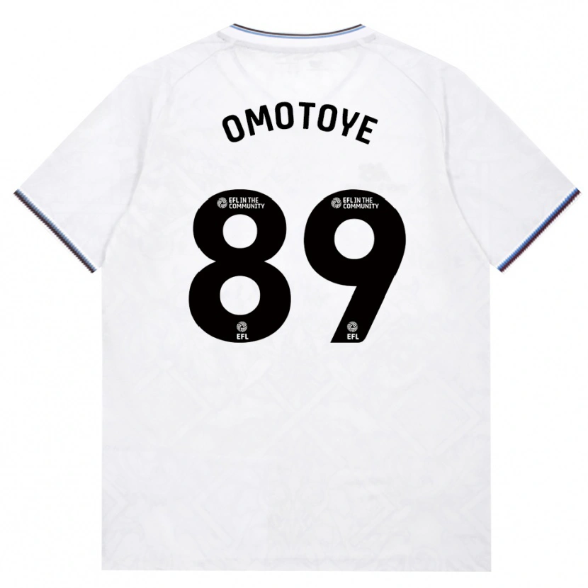 Danxen Mujer Camiseta Tyrone Omotoye #89 Borgoña Blanco 2ª Equipación 2026/27 La Camisa