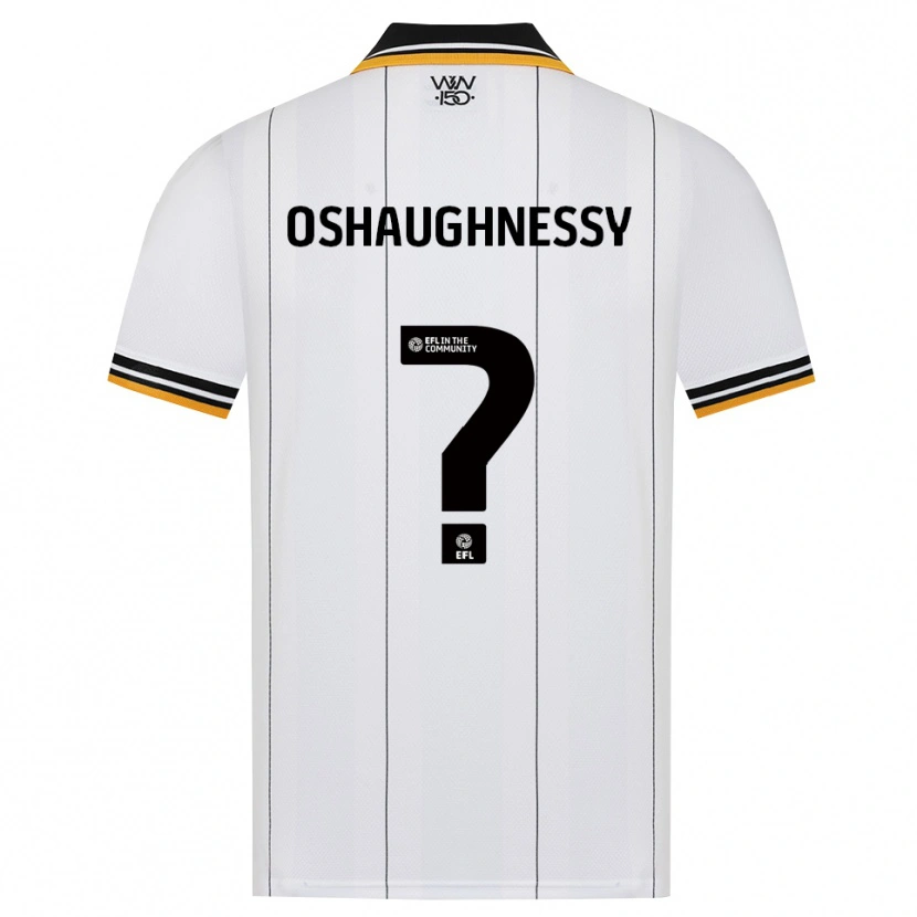 Danxen Mujer Camiseta Joe Oshaughnessy #0 Naranja Blanco Negro 2ª Equipación 2026/27 La Camisa