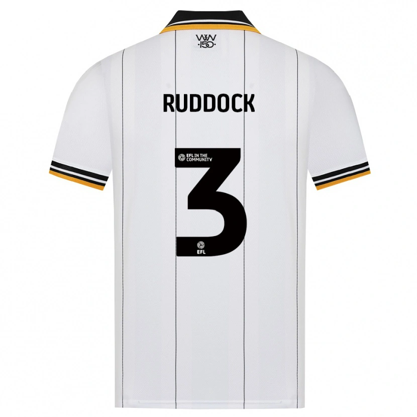 Danxen Mujer Camiseta Max Nolan-Ruddock #3 Naranja Blanco Negro 2ª Equipación 2026/27 La Camisa