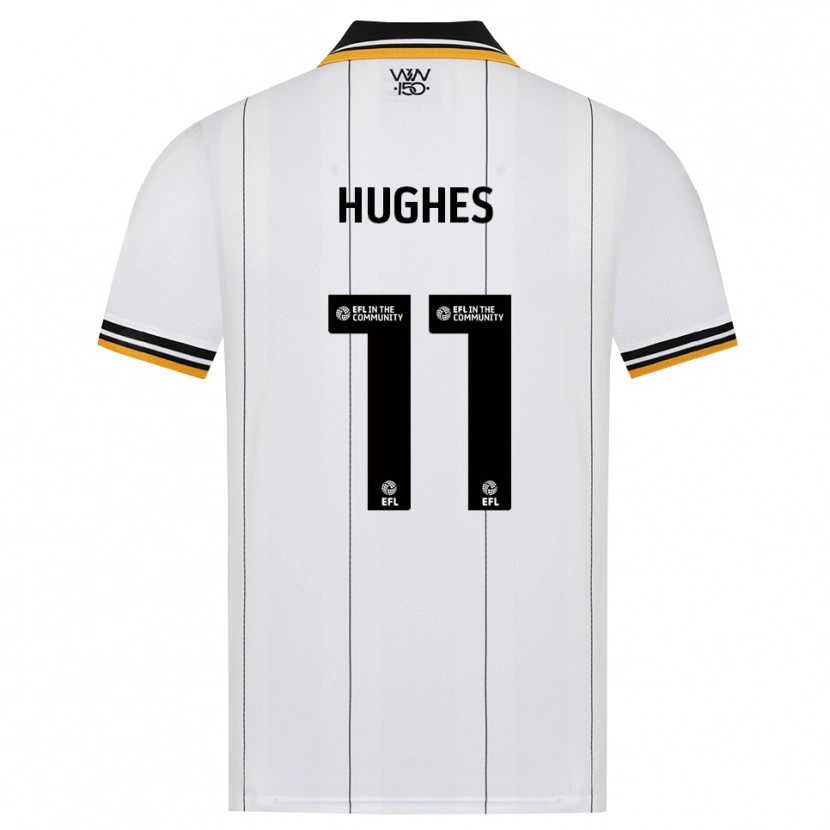 Danxen Mujer Camiseta Amber Hughes #11 Naranja Blanco Negro 2ª Equipación 2026/27 La Camisa