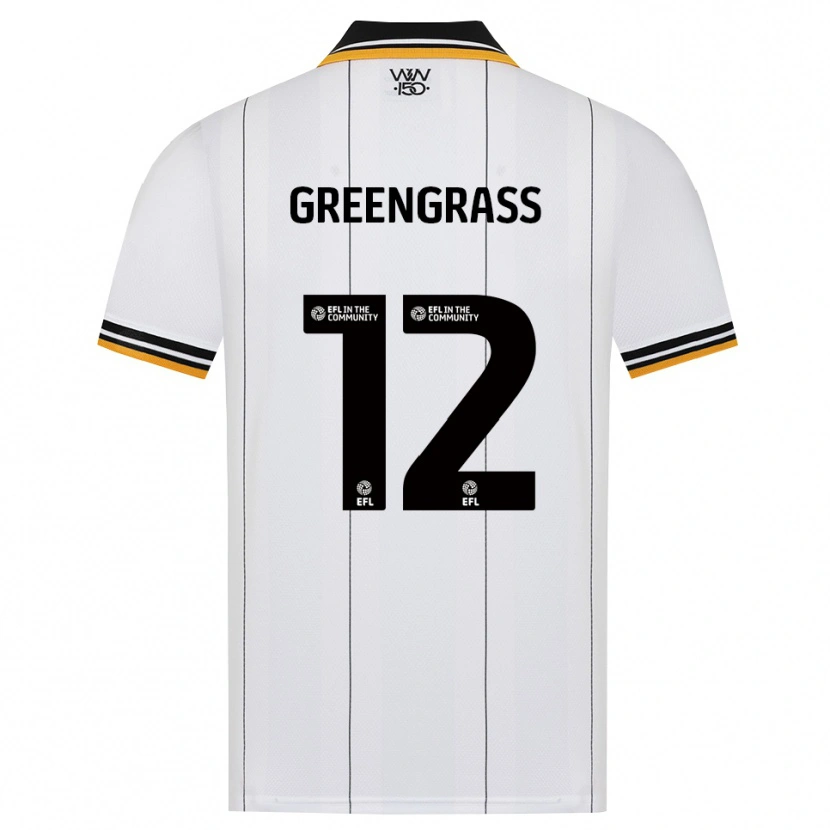 Danxen Mujer Camiseta Charlotte Greengrass #12 Naranja Blanco Negro 2ª Equipación 2026/27 La Camisa