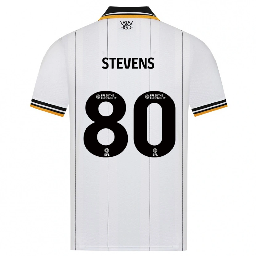 Danxen Mujer Camiseta Mason Stevens #80 Naranja Blanco Negro 2ª Equipación 2026/27 La Camisa