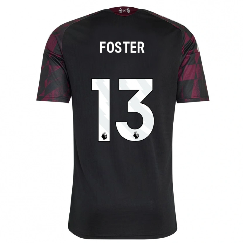 Danxen Mujer Camiseta Rylee Foster #13 Negro Blanco Púrpura Equipación Tercera 2026/27 La Camisa
