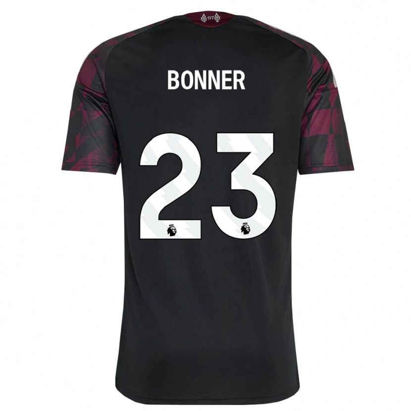 Danxen Mujer Camiseta Gemma Bonner #23 Negro Blanco Púrpura Equipación Tercera 2026/27 La Camisa