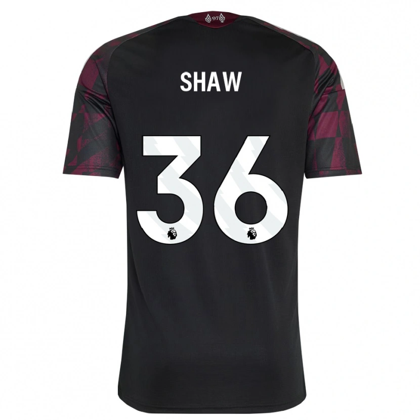 Danxen Mujer Camiseta Zara Shaw #36 Negro Blanco Púrpura Equipación Tercera 2026/27 La Camisa