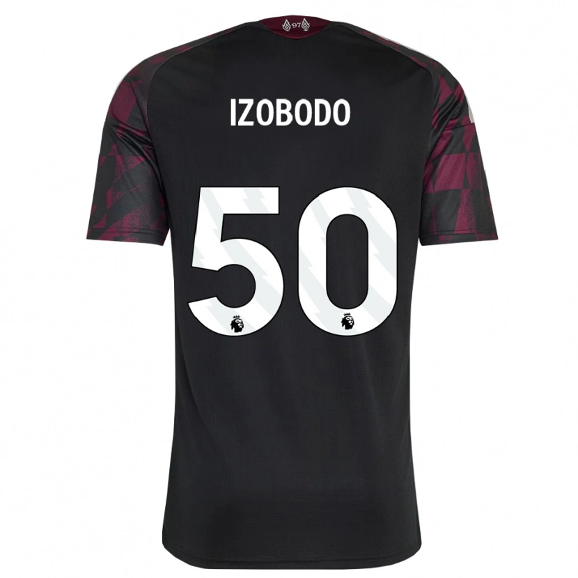 Danxen Mujer Camiseta Elijah Izobodo John #50 Negro Blanco Púrpura Equipación Tercera 2026/27 La Camisa