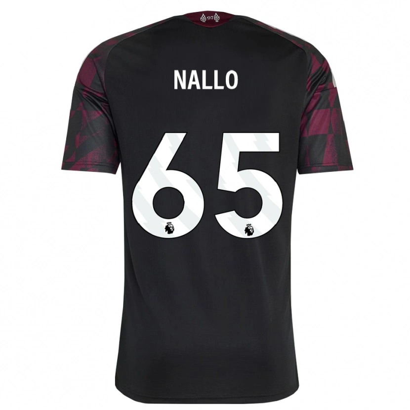 Danxen Mujer Camiseta Amara Nallo #65 Negro Blanco Púrpura Equipación Tercera 2026/27 La Camisa