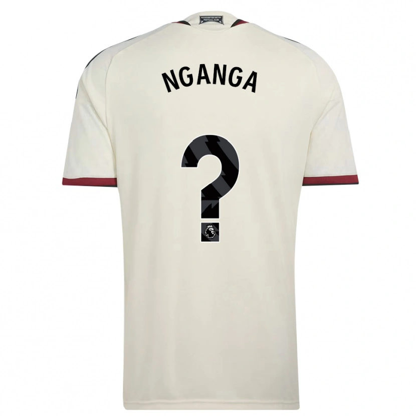 Danxen Mujer Camiseta Jodie Nganga #0 Beige Negro Rojo Equipación Tercera 2026/27 La Camisa
