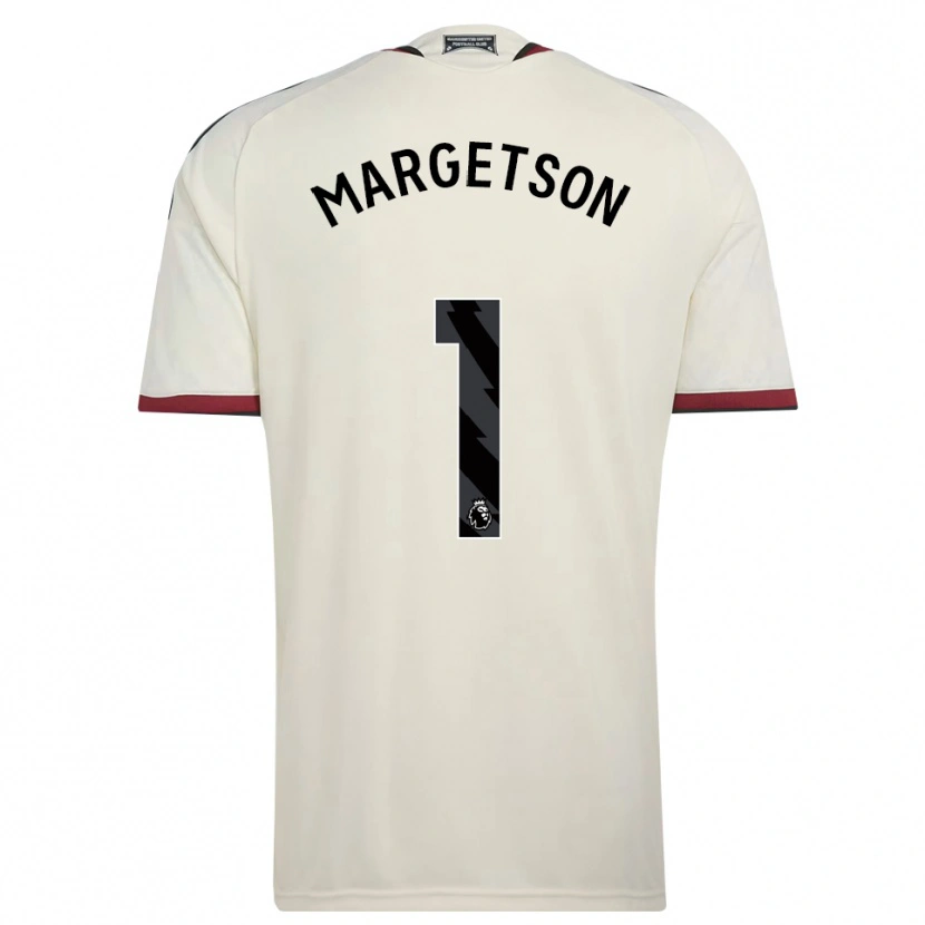 Danxen Mujer Camiseta Kit Margetson #1 Beige Negro Rojo Equipación Tercera 2026/27 La Camisa