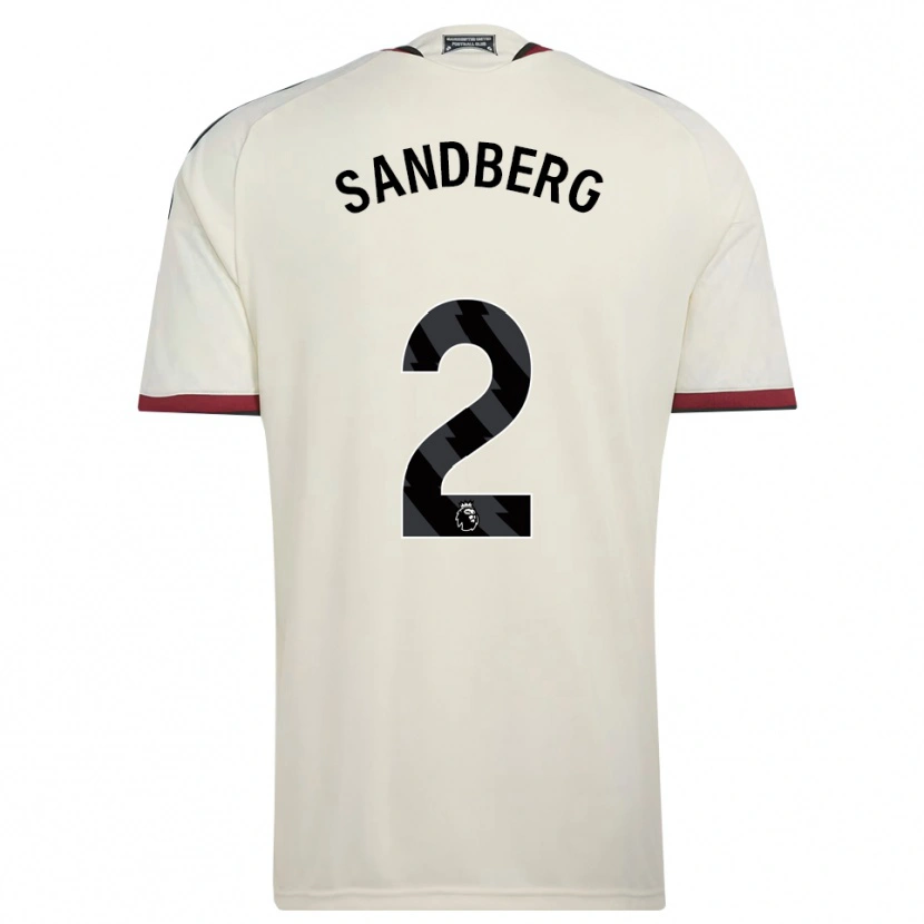 Danxen Mujer Camiseta Anna Sandberg #2 Beige Negro Rojo Equipación Tercera 2026/27 La Camisa