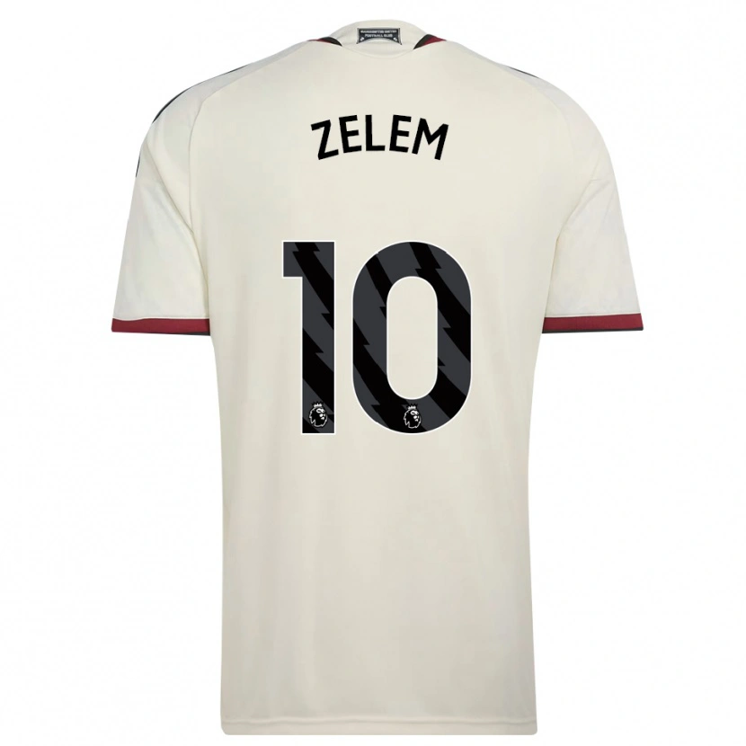 Danxen Mujer Camiseta Katie Zelem #10 Beige Negro Rojo Equipación Tercera 2026/27 La Camisa