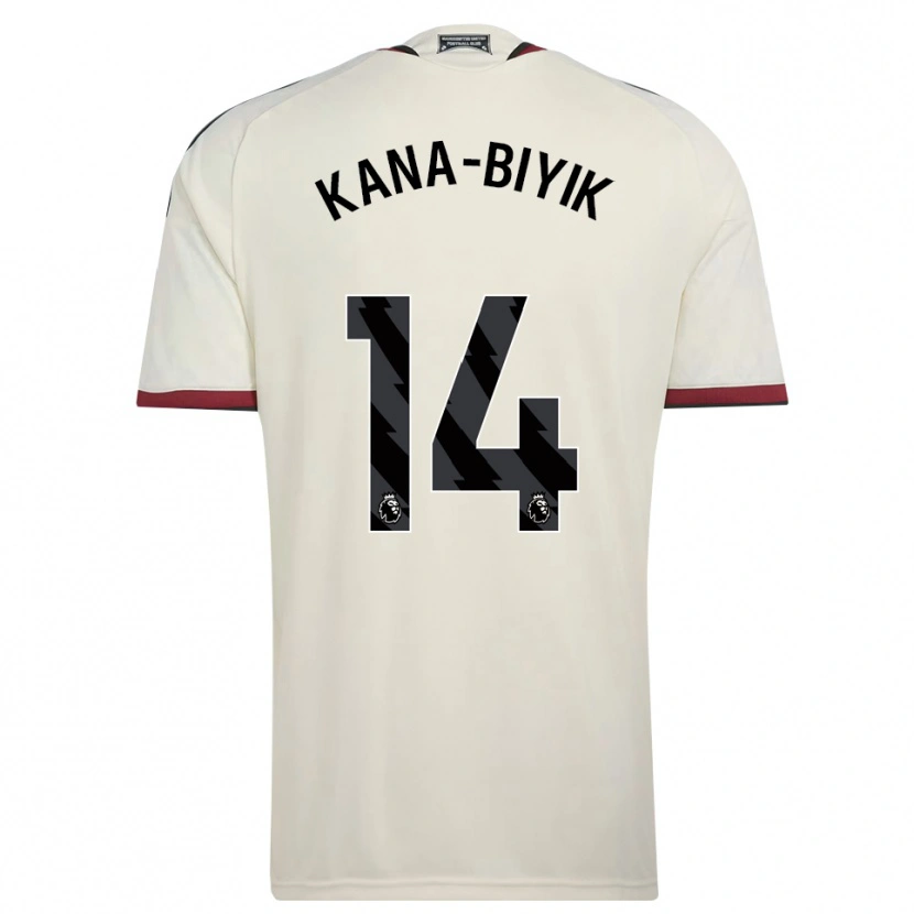 Danxen Mujer Camiseta Enzo Kana-Biyik #14 Beige Negro Rojo Equipación Tercera 2026/27 La Camisa