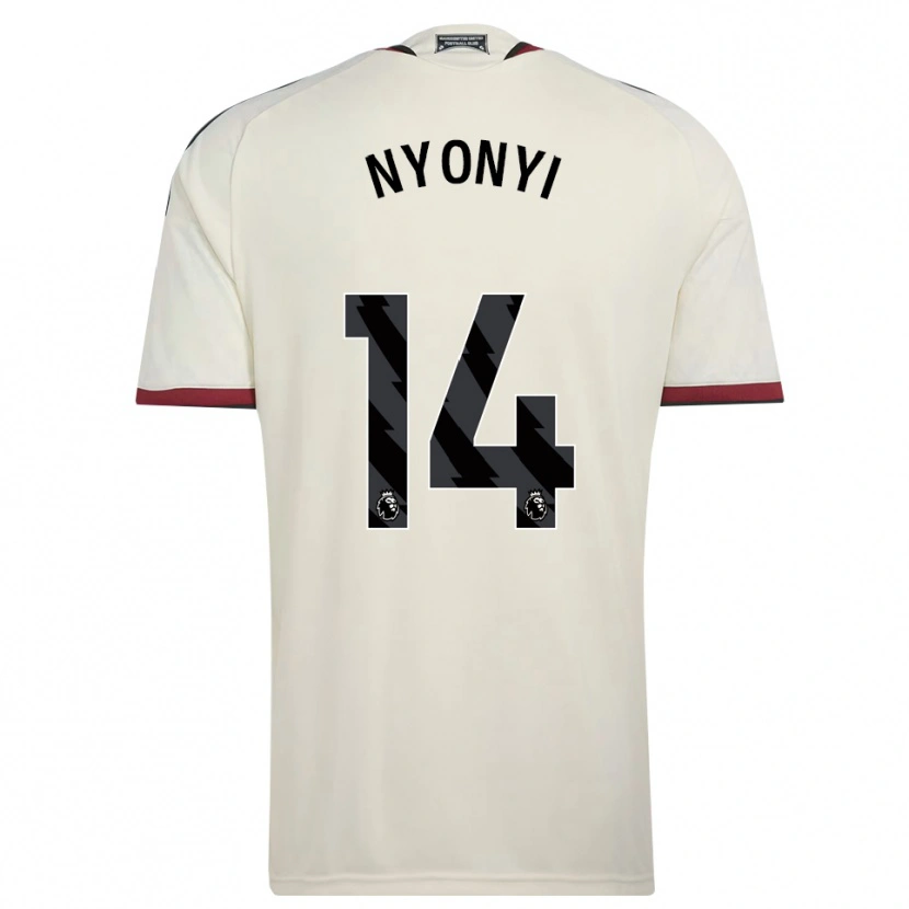 Danxen Mujer Camiseta Brian Nyonyi #14 Beige Negro Rojo Equipación Tercera 2026/27 La Camisa
