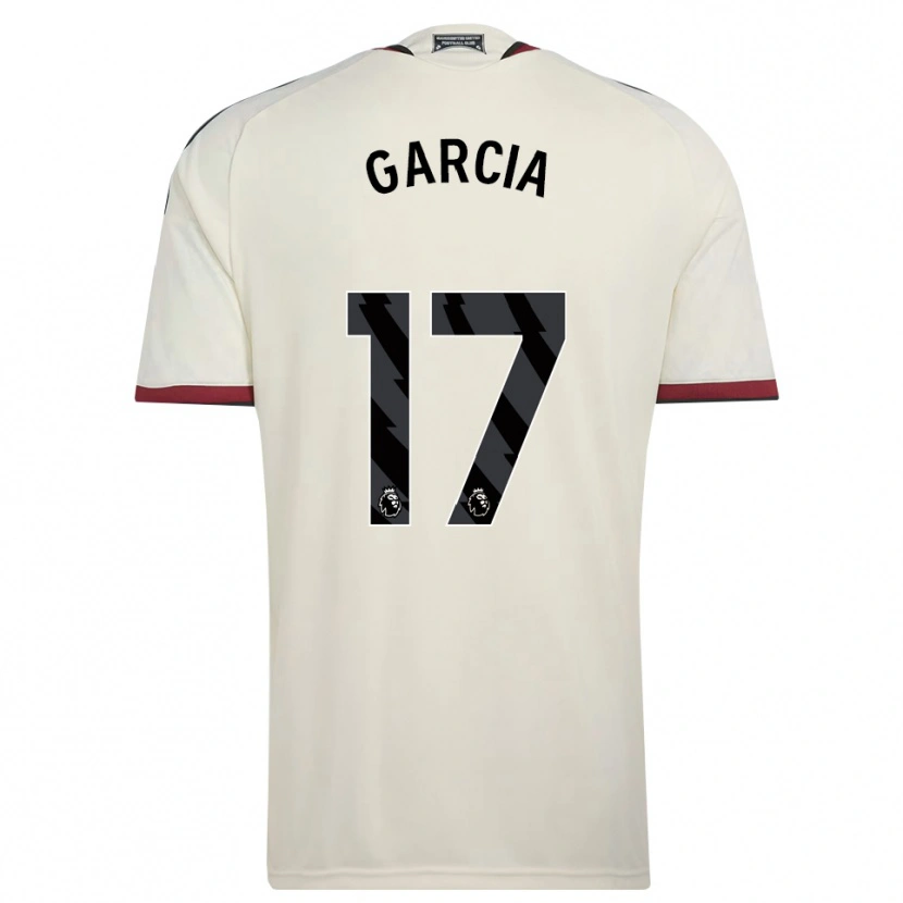 Danxen Mujer Camiseta Lucia Garcia #17 Beige Negro Rojo Equipación Tercera 2026/27 La Camisa