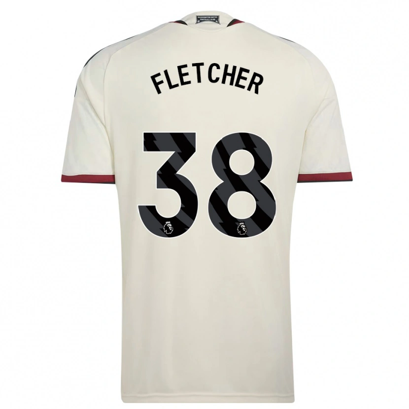 Danxen Mujer Camiseta Jack Fletcher #38 Beige Negro Rojo Equipación Tercera 2026/27 La Camisa