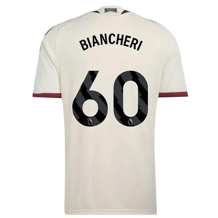 Danxen Mujer Camiseta Gabriele Biancheri #60 Beige Negro Rojo Equipación Tercera 2026/27 La Camisa