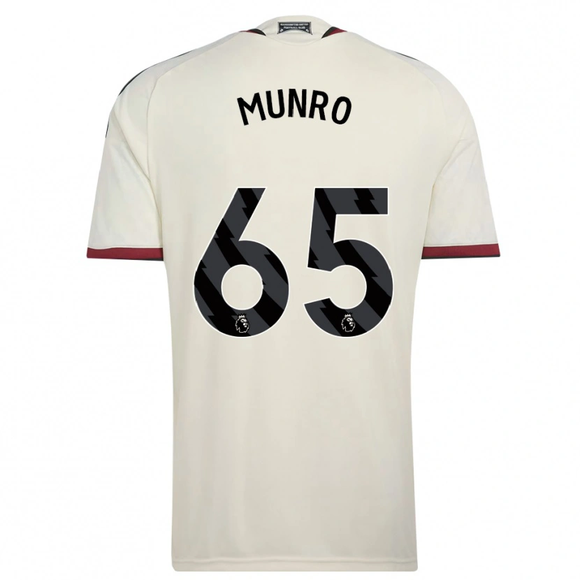 Danxen Mujer Camiseta Reece Munro #65 Beige Negro Rojo Equipación Tercera 2026/27 La Camisa