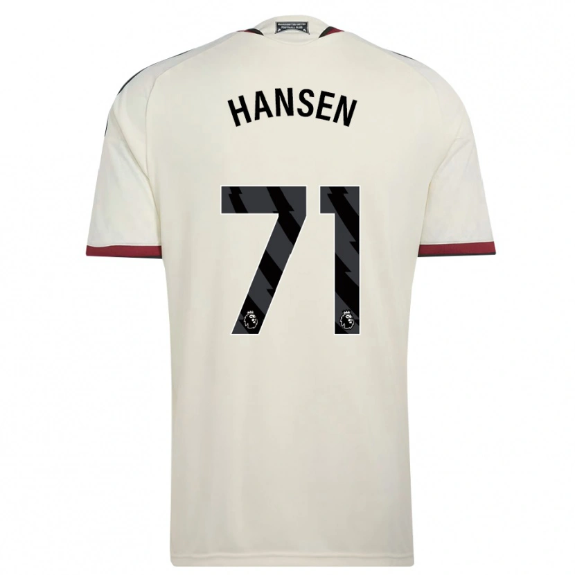 Danxen Mujer Camiseta Isak Hansen-Aaroen #71 Beige Negro Rojo Equipación Tercera 2026/27 La Camisa