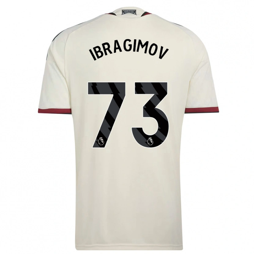 Danxen Mujer Camiseta Amir Ibragimov #73 Beige Negro Rojo Equipación Tercera 2026/27 La Camisa