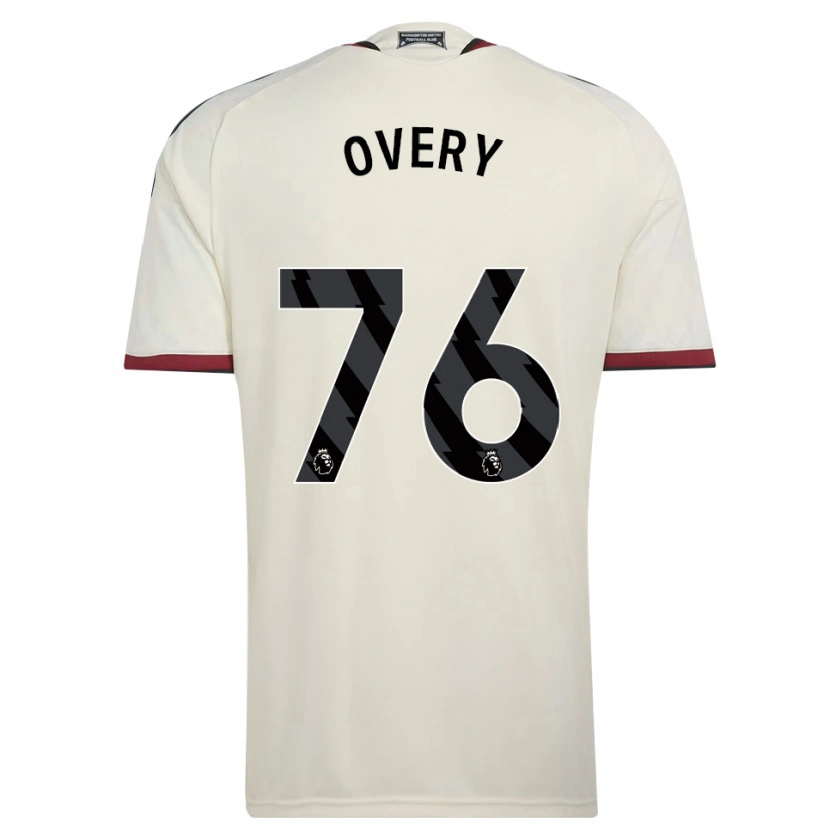 Danxen Mujer Camiseta James Overy #76 Beige Negro Rojo Equipación Tercera 2026/27 La Camisa
