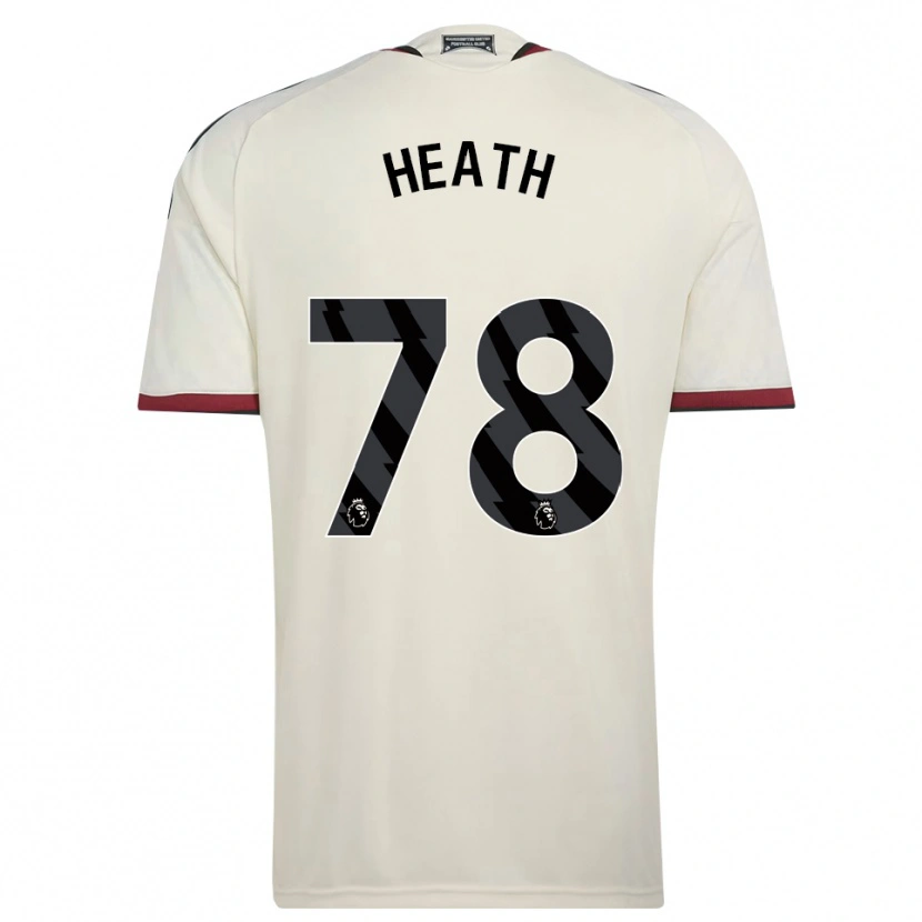 Danxen Mujer Camiseta Fred Heath #78 Beige Negro Rojo Equipación Tercera 2026/27 La Camisa